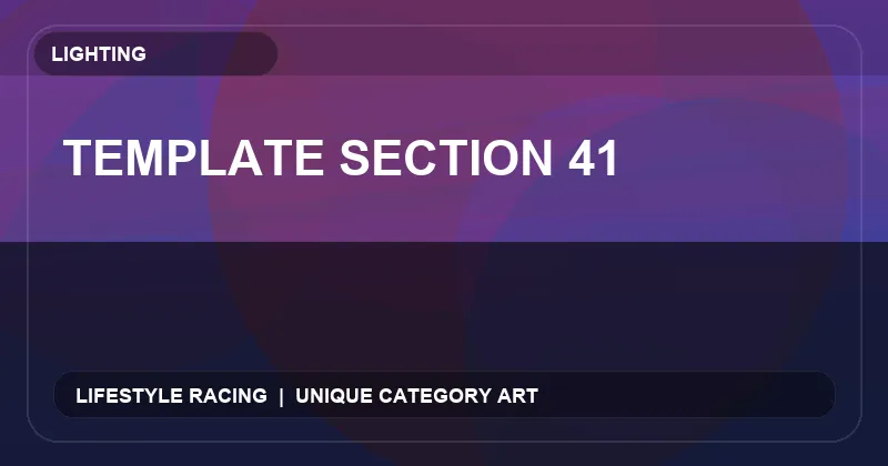 Template Section 41